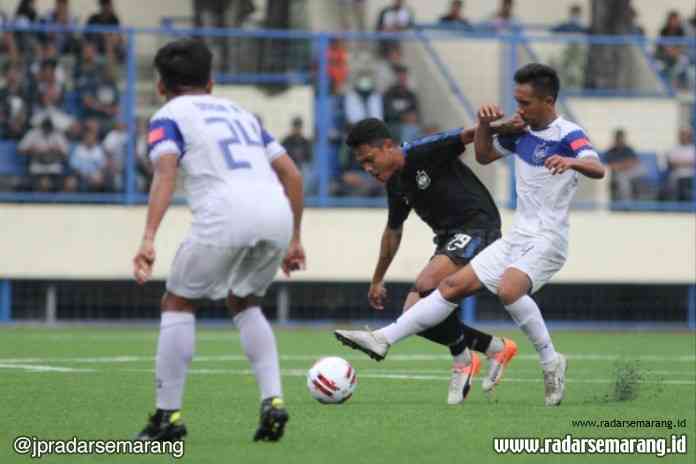 PSIS Semarang tengah mempertimbangkan opsi kelanjutan liga 1 tanpa penonton sebelum memutuskan setuju atau tidak dengan usulan PSSI. (Baskoro Septiadi/ Jawa Pos Radar Semarang)