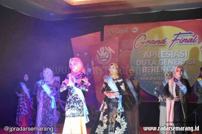 Gelaran Grand Final Duta Genre yang berlangsung di Ballroom Harvest Front One Hotel, Rabu (1/7/2020). (Istimewa)