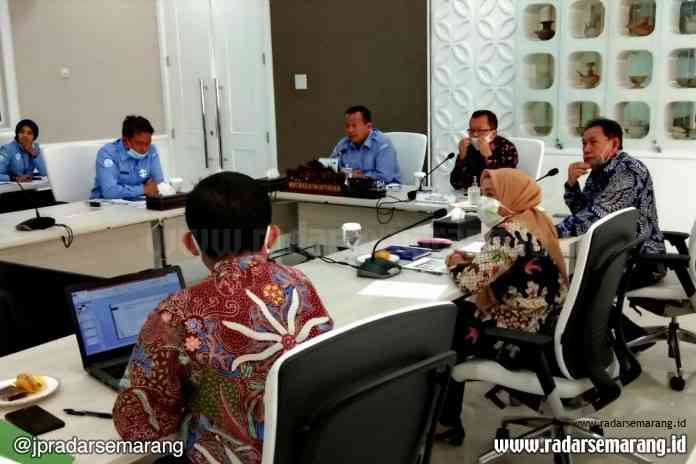 Wali Kota Pekalongan HM Saelany Machfudz SE bersama tim beraudiensi dengan Menteri Kelautan dan Perikanan Edhy Prabowo di Jakarta, Senin (20/7/2020). (Istimewa)
