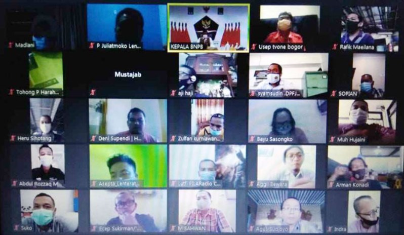 Pembekalan melalui lima kelas virtual Fellowship Jurnalisme Perubahan Perilaku. (Istimewa)