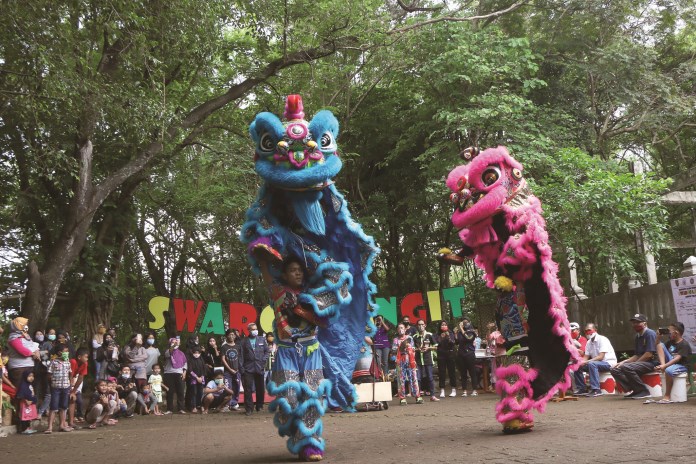 Warga Bendan Duwur memanfaatkan lahan eks padepokan silat, Gunung Talang, menjadi destinasi wisata edukatif. (Nur Chamim/Jawa Pos Radar Semarang)