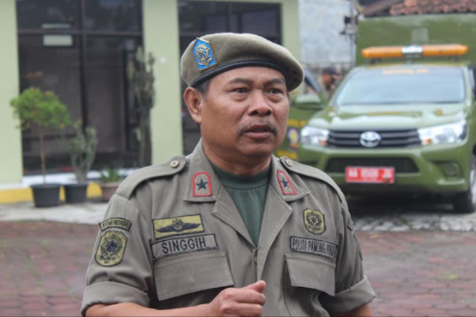 Singgih Indri Pranggana, Kepala Satpol Kota Magelang. (IST)