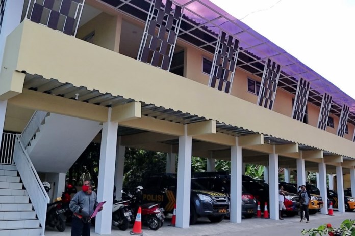 Polres Pemalang kini memiliki gedung Sat Binmas baru untuk kemudahan pelayanan kepada masyarakat. (Lutfi Hanafi/Jawa Pos Radar Semarang)
