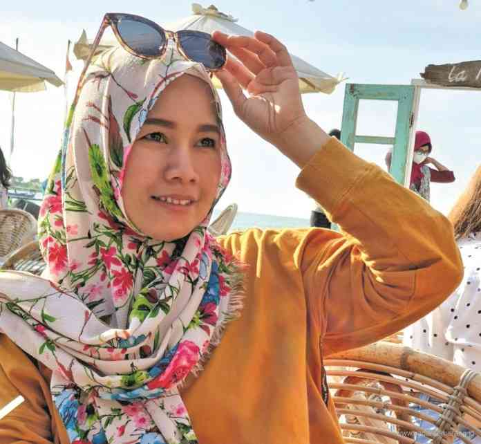 Perbandingan berat badan Musyarofah Shalyan, sebelum dan sesudah melakukan diet mayo. (Istimewa)