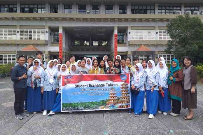 Student Exchange di Taiwan sebelum pandemi Covid-19. (Istimewa)