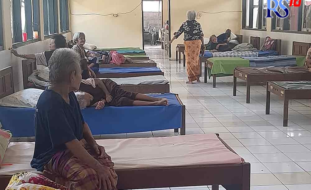 Kondisi Panti Sosial Pucang Gading yang masih minim fasilitas. (TITIS ANIS FAUZIYAH/JAWA POS RADAR SEMARANG)