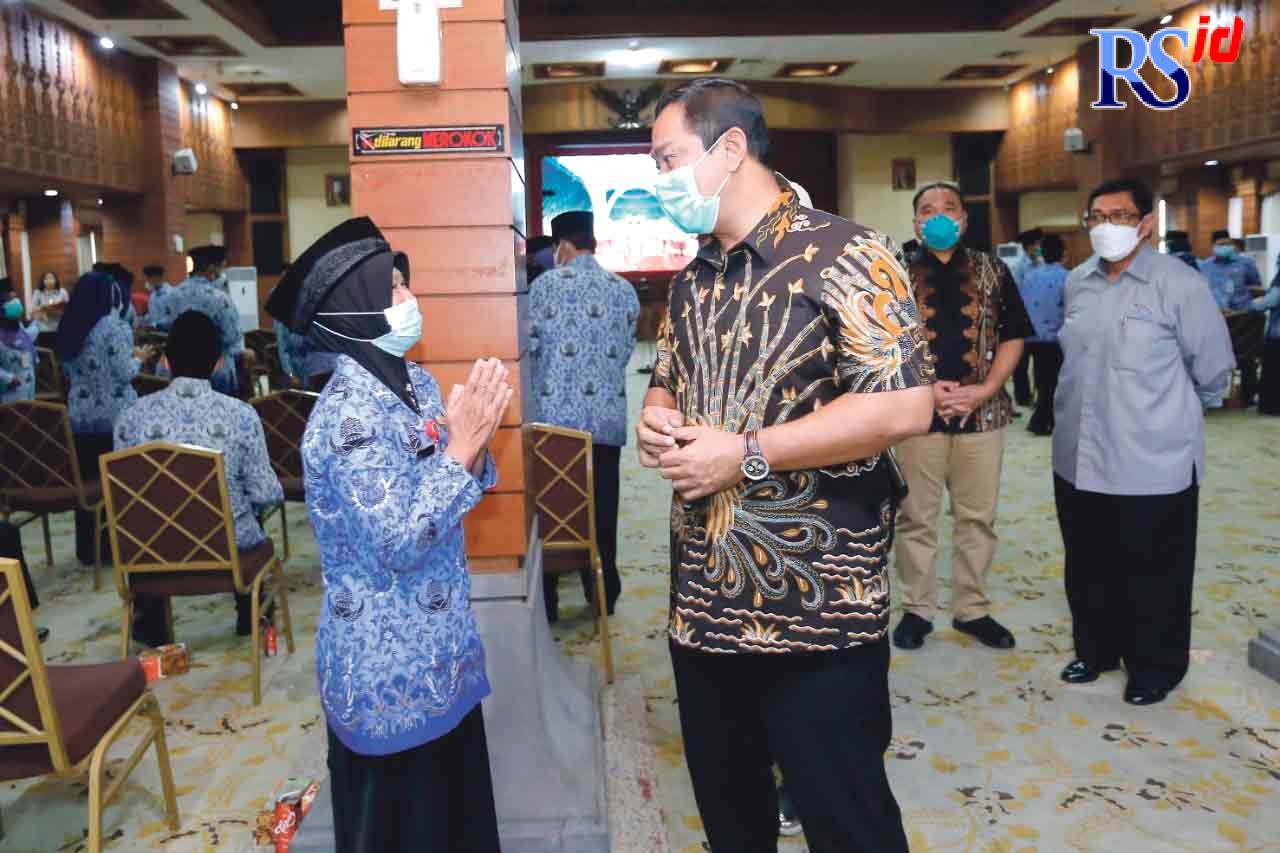 Wali Kota Semarang Hendrar Prihadi saat memberikan pengarahan terkait seleksi SKD belum lama ini. (Istimewa)