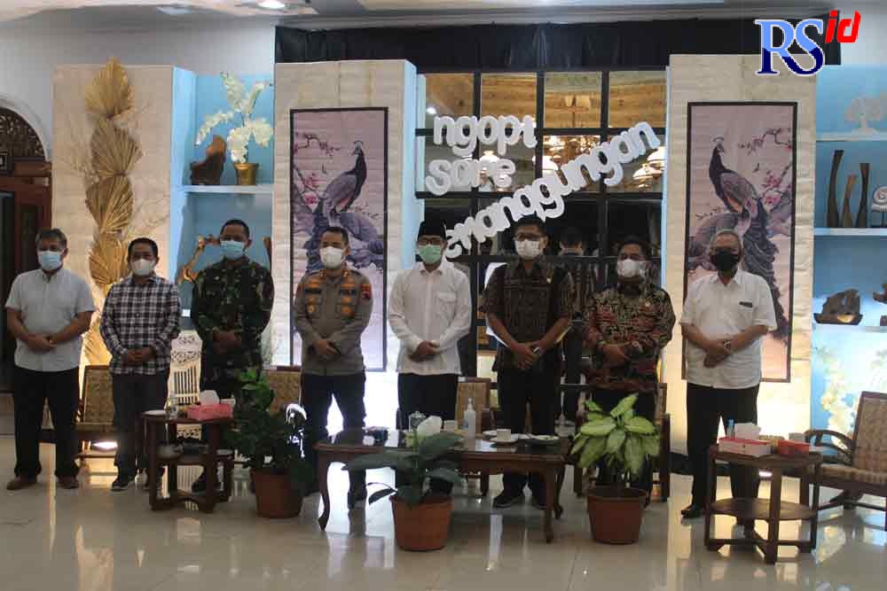Jajaran Forkompimda Temanggung saat menggelar