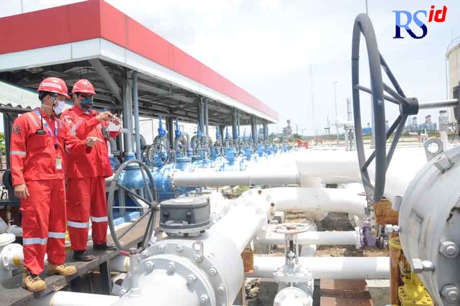 PT Pertamina Patra Niaga Regional Jawa Bagian Tengah Sub Holding Commercial & Trading PT Pertamina (Persero), selalu mengutamakan keselamatan kerja, dalam proses pengolahan energi di wilayah kerjanya. (Istimewa)
