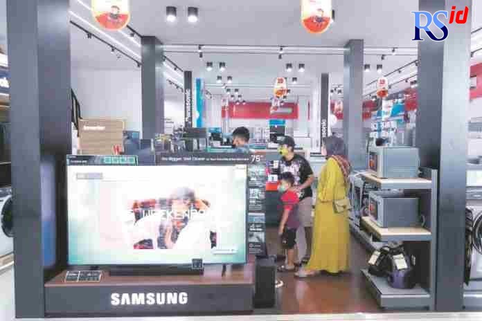 TIGA HARI LAGI: Pameran HomeTech ke-55 kali berhasil mendongkrak penjualan elektronik hingga 30 persen. Pameran akan berlangsung hingga 8 November 2021. (DOKUMEN GLOBAL ELEKTRONIK)