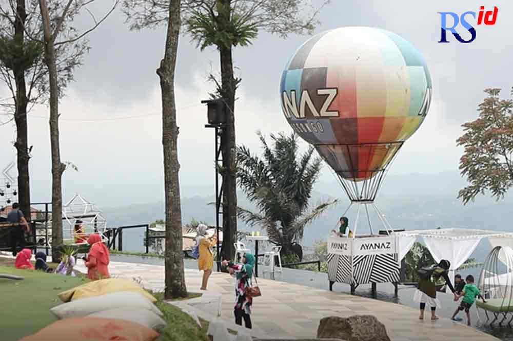 Ayanaz Gedongsongo menawarkan banyak spot yang Instagramable. (Baskoro Septiadi/Jawa Pos Radar Semarang)