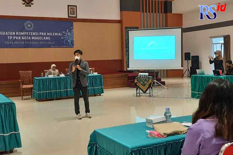 TP PKK Kota Magelang mengadakan penguatan kompetensi PKK Milenial, di Gedung Wanita.  (Istimewa)