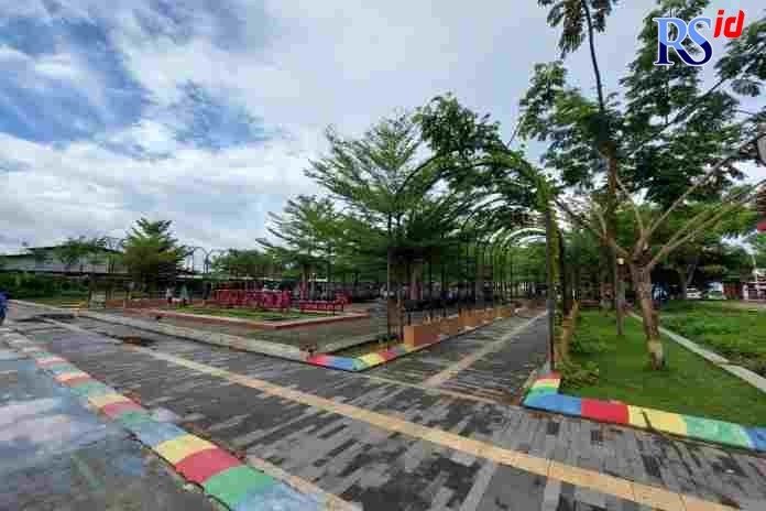 Taman Meteseh sempat ditutup saat pandemi Covid-19, kini sudah dibuka kembali. (ADDIN ALFATH/JAWA POS RADAR SEMARANG)