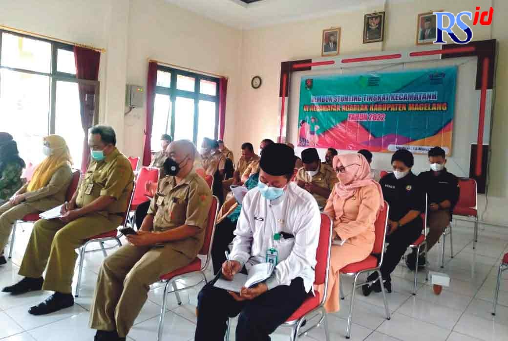 Rembug Stunting di Kecamatan Ngablak kemarin (15/4). (Istimewa)