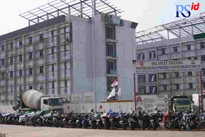 Pembangunan Rusun pekerja di lingkungan Kawasan Industri Terpadu Batang (KITB). (Istimewa)