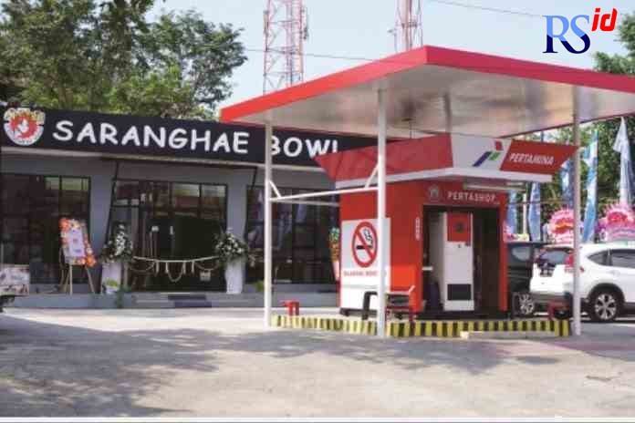 BISNIS SAMPINGAN : Saranghae Bowl yang berlokasi di Pertashop Pucang Gading, Kecamatn Mranggen, Kabupaten Demak.(IST)