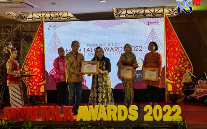 Bertempat di Hotel KHAS Tugu, Yogyakarta, Hendi dinobatkan sebagai tokoh publik berpengaruh tahun 2022 oleh MAW Talk. (Istimewa)
