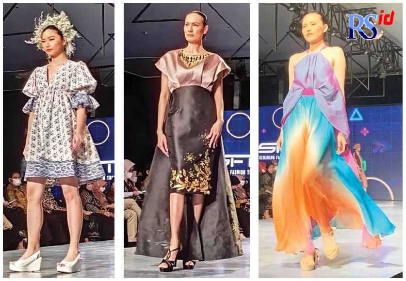 Memperkenalkan fashion bernuansa wastra Jawa Tengah mulai dari batik, tenun, dan lainnya. (KHAFIFAH ARINI PUTRI/JAWA POS RADAR SEMARANG)