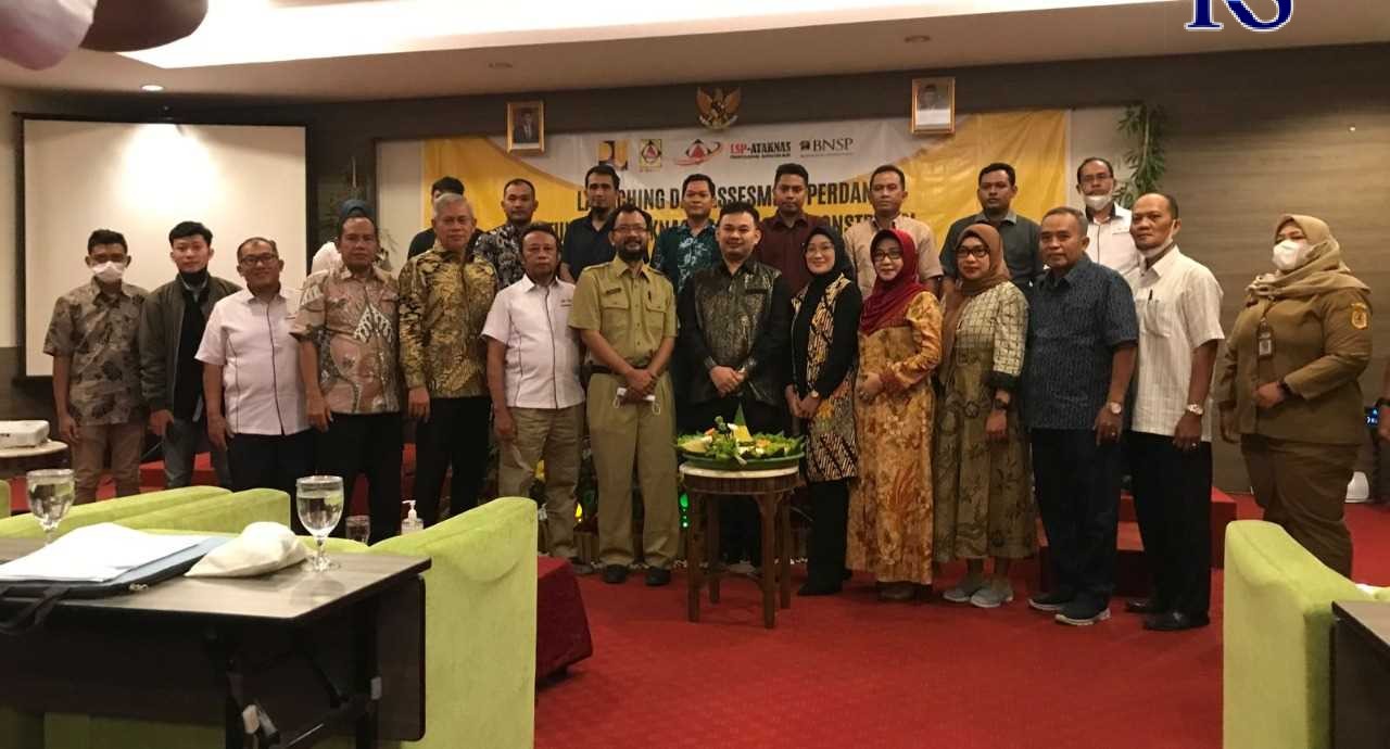 LSP Ataknas saat launching dan assestmen perdana TUK Mandiri di Hotel Candi Semarang. (Istimewa)