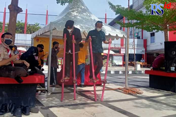 Salah satu kegiatan Komunitas Hompimpa Semarang. (Istimewa)