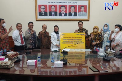 Branch Manager BTN Semarang, Donny Dwiantoro usai melakukan penandatangan kerja sama dengan Universitas Semarang Selasa (18/10). (Istimewa)