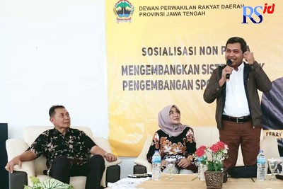 Wakil Ketua DPRD Jateng Ferry Wawan Cahyono  mendukung sport tourisme. (Istimewa)