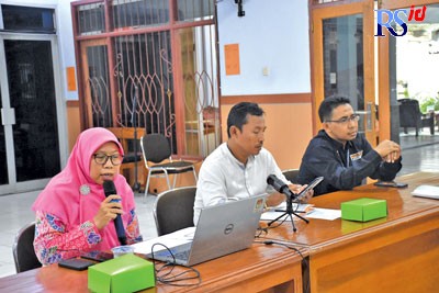 KPU Kabupaten Pekalongan saat melakukan rapat koordinasi terkait daftar pemilih berkelanjutan bulan September, beberapa hari lalu. (Istimewa)