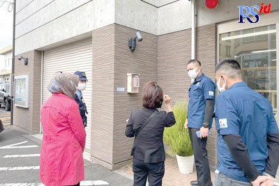 Wakapolres Batang Kompol Gali Atmajaya sat studi banding di Jepang. (Istimewa)