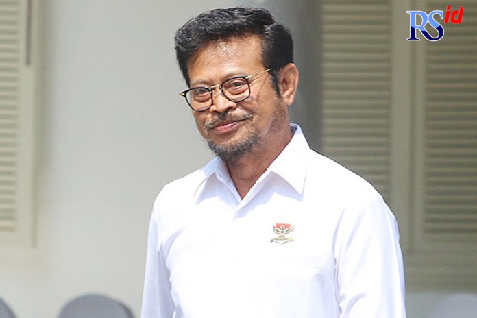 Menteri Pertanian Syahrul Yasin Limpo. (Raka Denny/Jawa Pos)