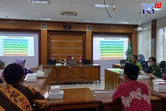 Pembahasan lahan sawah yang dilindungi agar sesuai peruntukannya terus diintensifkan Dinputaru dan pihak terkait. (Wahib Pribadi/Jawa Pos Radar Semarang)