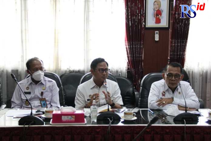 Kemenkumham Jateng lakukan audiensi percepatan proses relokasi bersama Bupati Sukoharjo, Selasa (12/10). (Istimewa)
