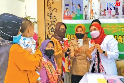 Rumah Pemulihan Gizi DKK Salatiga berusaha menekankan angka stunting dengan melakukan intervensi lewat asupan gizi pada balita. (Istimewa)
