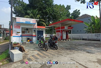 Lokasi pembegalan di SMPU Nongkosawit, Gunungpati. Korban ditusuk dan handphone dirampas. (Agus Hariyanto/Jawa Pos Radar Semarang)