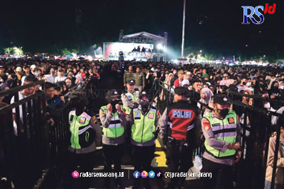 Gebyar akhir tahun pada Jumat (30/12) malam di Alun-alun Wonosobo menjadi ajang sindikat pencopet beraksi. (Istimewa)