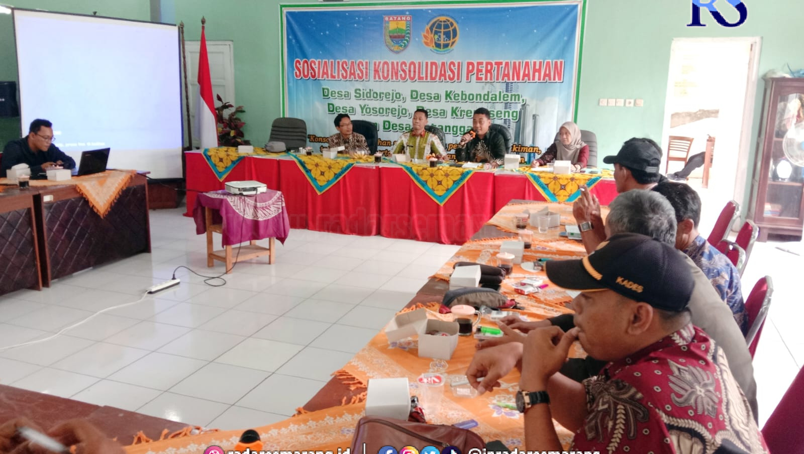 Sosialisasi BPN di Kantor Kecamatan Gringsing. (Istimewa)