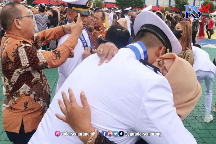 Prosesi usai wisuda ke-96 PIP Semarang. (Istimewa)