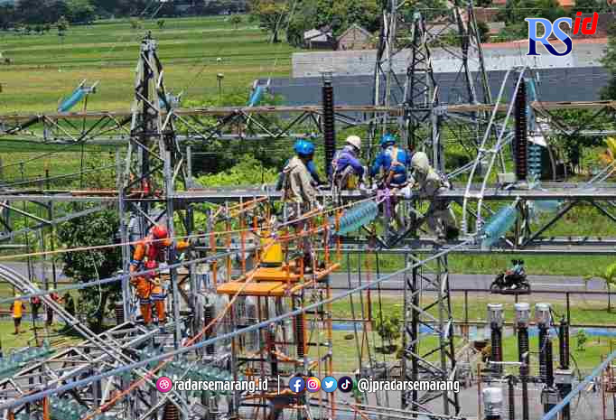 UPRATING MTU : PT PLN (Persero) Unit Pelaksana Transmisi (UPT) Salatiga–Unit Layanan Gardu Induk (ULTG) Surakarta meningkatkan keandalan pasokan listrik melalui Uprating MTU Bay Pedan 1 pada Gardu Induk (GI) 150 kV Wonosari. (ISTIMEWA)