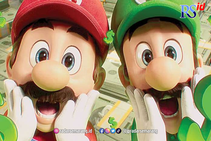 The Super Mario Bros. Movie menjadi film pertama tahun ini yang melampaui pendapatan USD 1 miliar (Rp 14,6 triliun) dari box office global.
