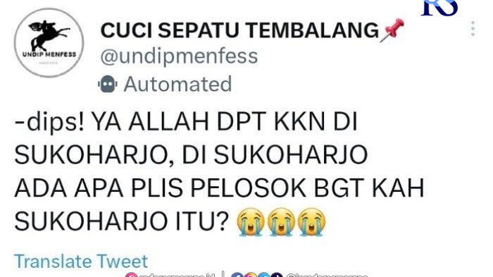 Tangkapan layar cuitan mahasiswa di Twitter langsung mendapat respons dari bupati dan wakil bupati Sukoharjo, kamis (4/5/2023).