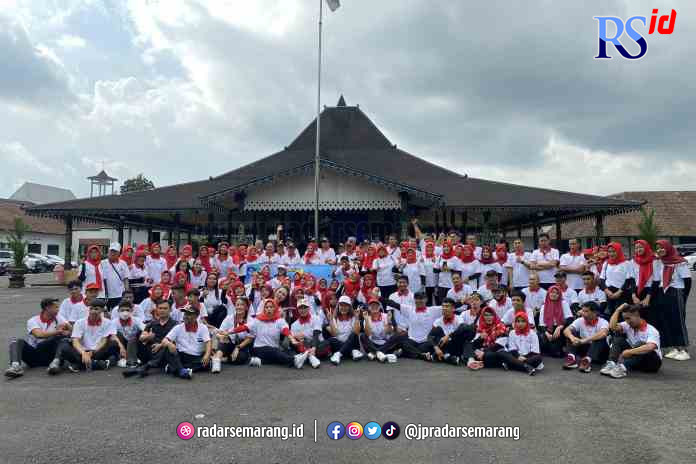 OPTIMISTIS JUARA : Kontingen KORMI Wonosobo yang maju dalam ajang Forda VII Jateng di Semarang. (IST)