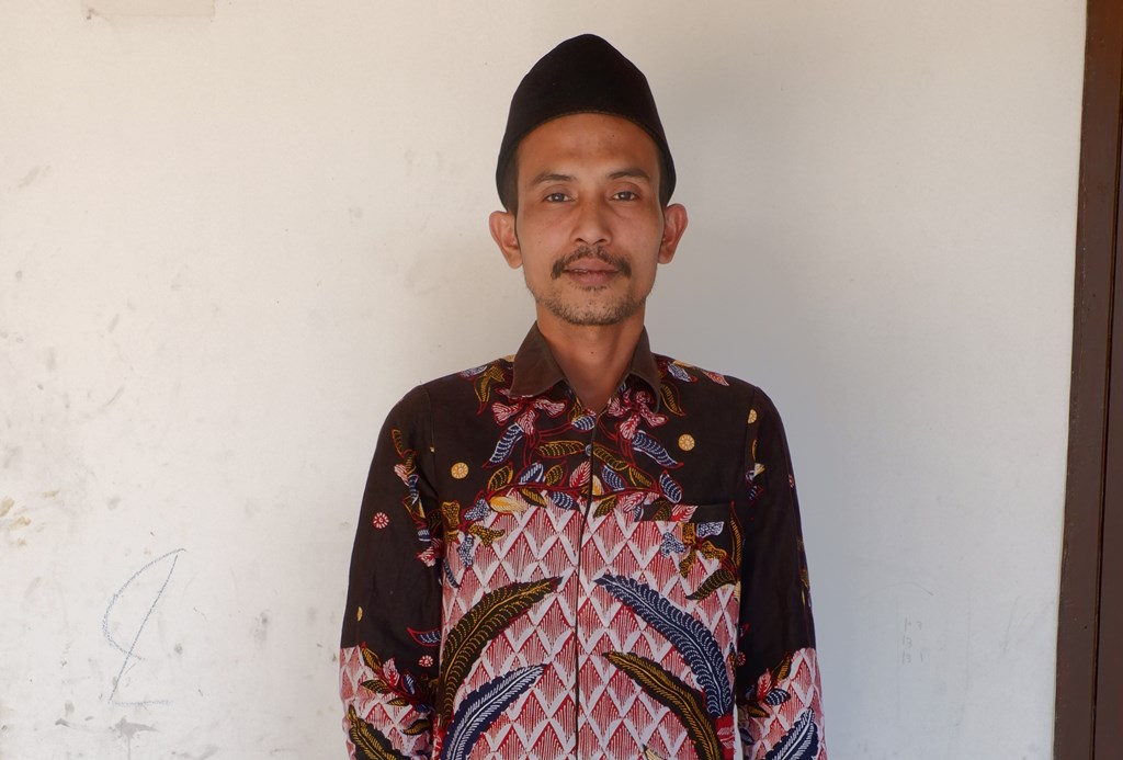 Sekretaris Desa Karang Anyar, Amiruddin. (MOH. IQBAL AFGANI/JPRM)