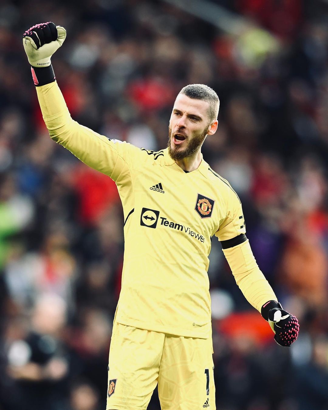 David De Gea saat masih membela Manchester United. (Instagram @manchesterunited)
