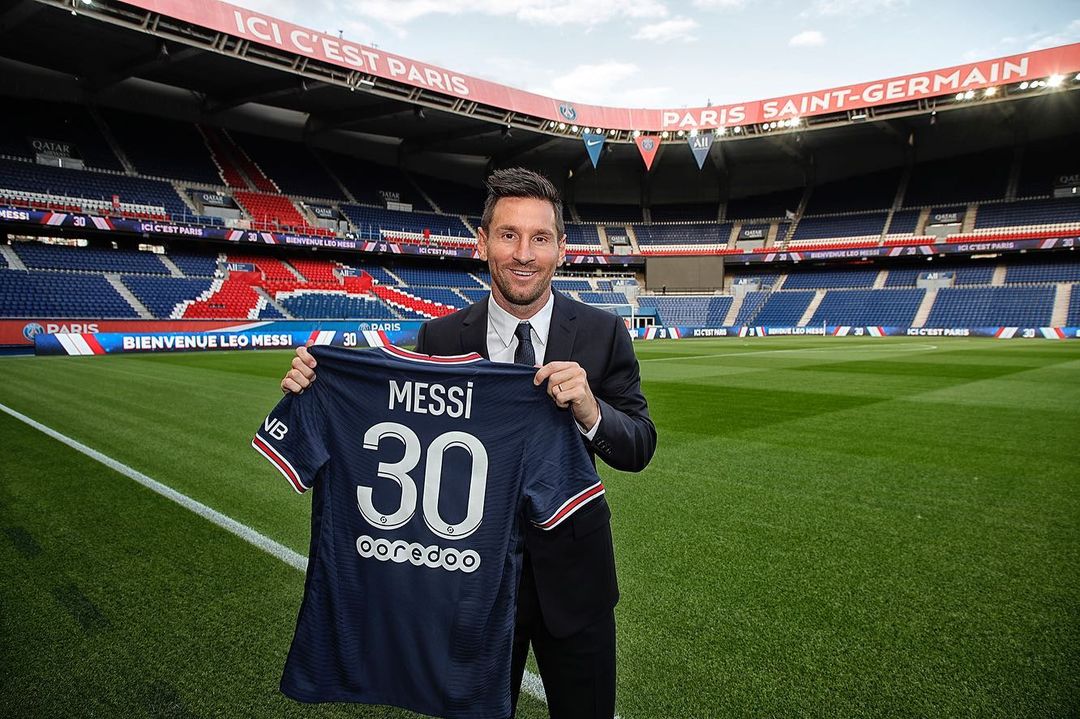 Messi di PSG. (Instagram: @leomessi)