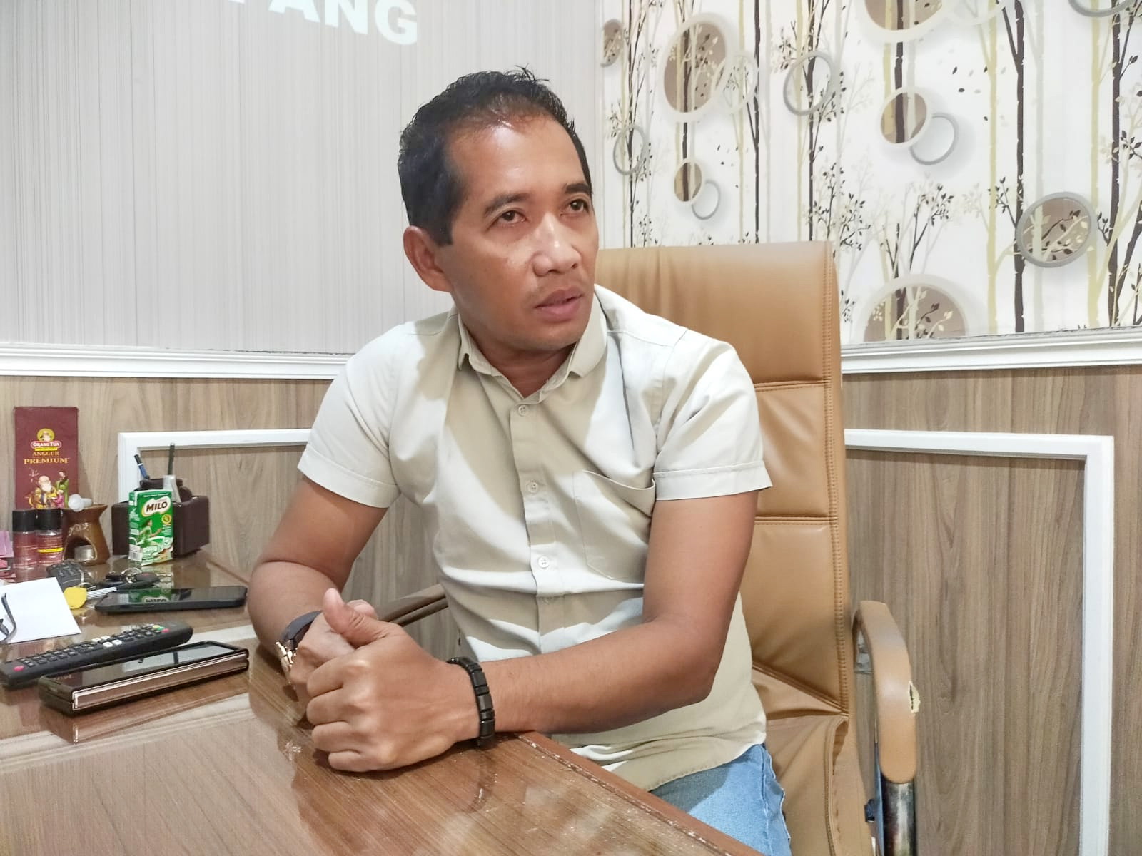 Kasatreskrim Polres Sampang AKP Sukaca. (ANIS BILLAH/JPRM)