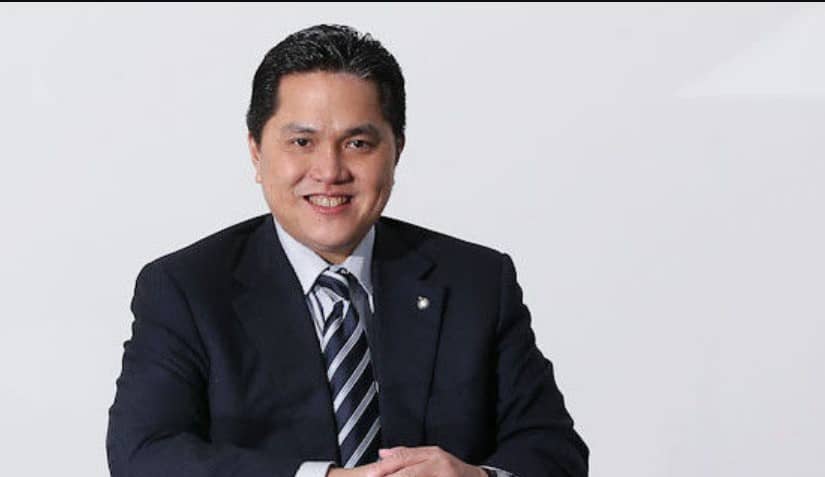 SOSOK BERKELAS: Kepemimpinan Erick Thohir dalam menangani PSSI diapresiasi masyarakat Indonesia.