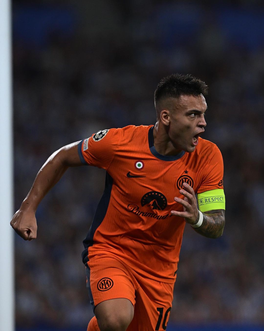 Lautaro Martinez berhasil menyamakan kedudukan. (Instagram: @inter)