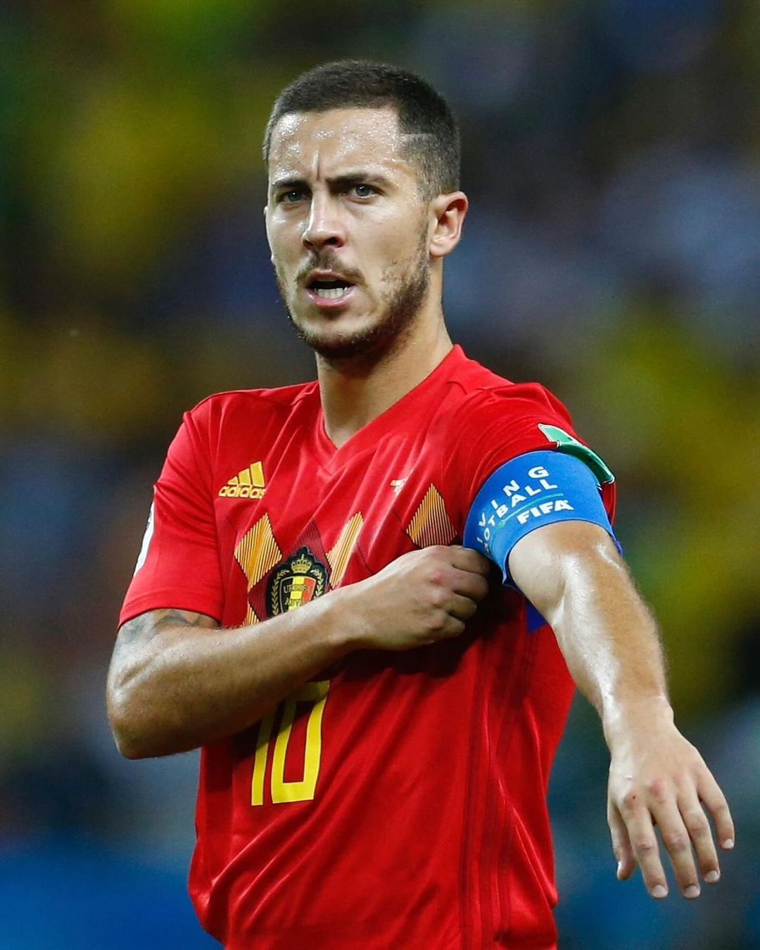RESMI PENSIUN: Akhir pertualangan seorang Eden Hazard. (IG: @hazardeden_10)