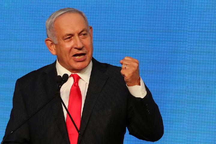 TEGAS: Perdana Menteri Israel Benjamin Netanyahu (Sumber Foto: RETURNS)