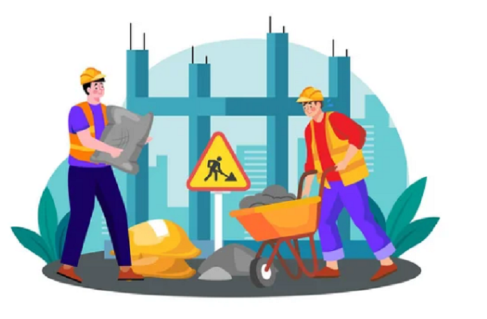 ilustrasi proyek jembatan
