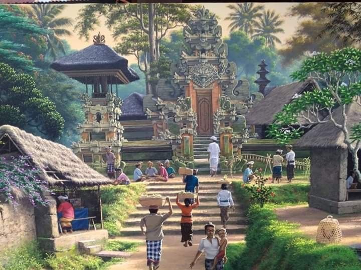 TOLERANSI BERAGAMA: Desa Gelgel, Kecamatan Klungkung, mendapat sebutan kampung Islam kuno di Pulau Bali. (Pinterest @betancurthcesar29 untuk RadarMadura.id)